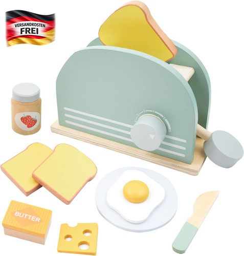 Holz küchenspielzeug toaster - holz,