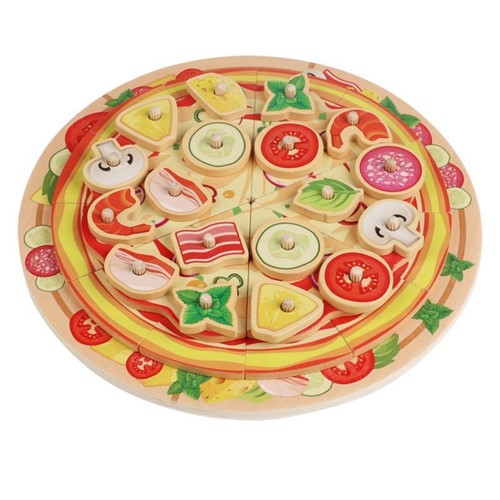 Holzpizza kindgerecht